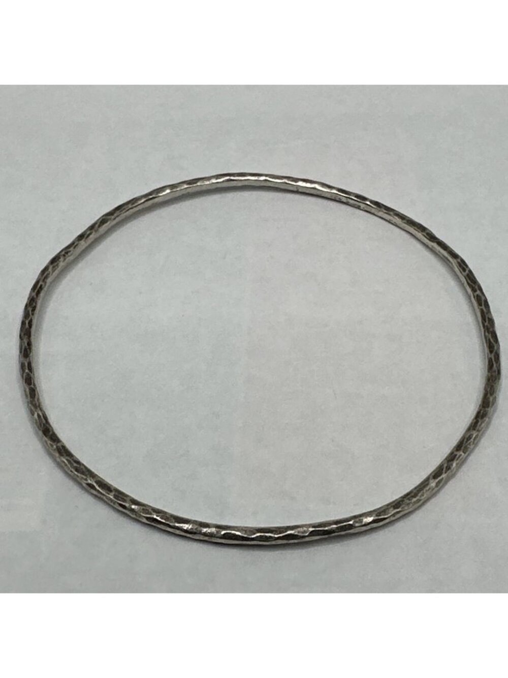 Tiffany & Co Sterling Silver Paloma Picasso Hammered Bracelet Bangle